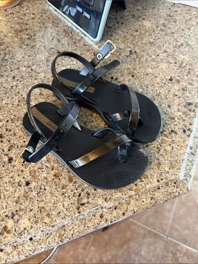 Ipanema Black Strappy toddler sandal